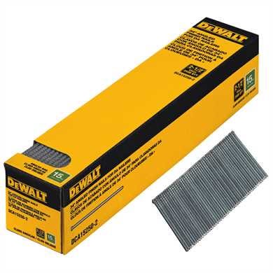 DeWalt DCA15250-2 15 Gauge, 2-1/5-Inch -InchDA-Inch Finish Nails - Image 6