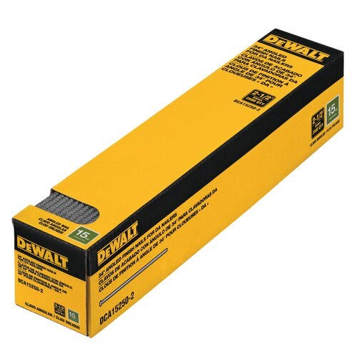 DeWalt DCA15250-2 15 Gauge, 2-1/5-Inch -InchDA-Inch Finish Nails - Image 8