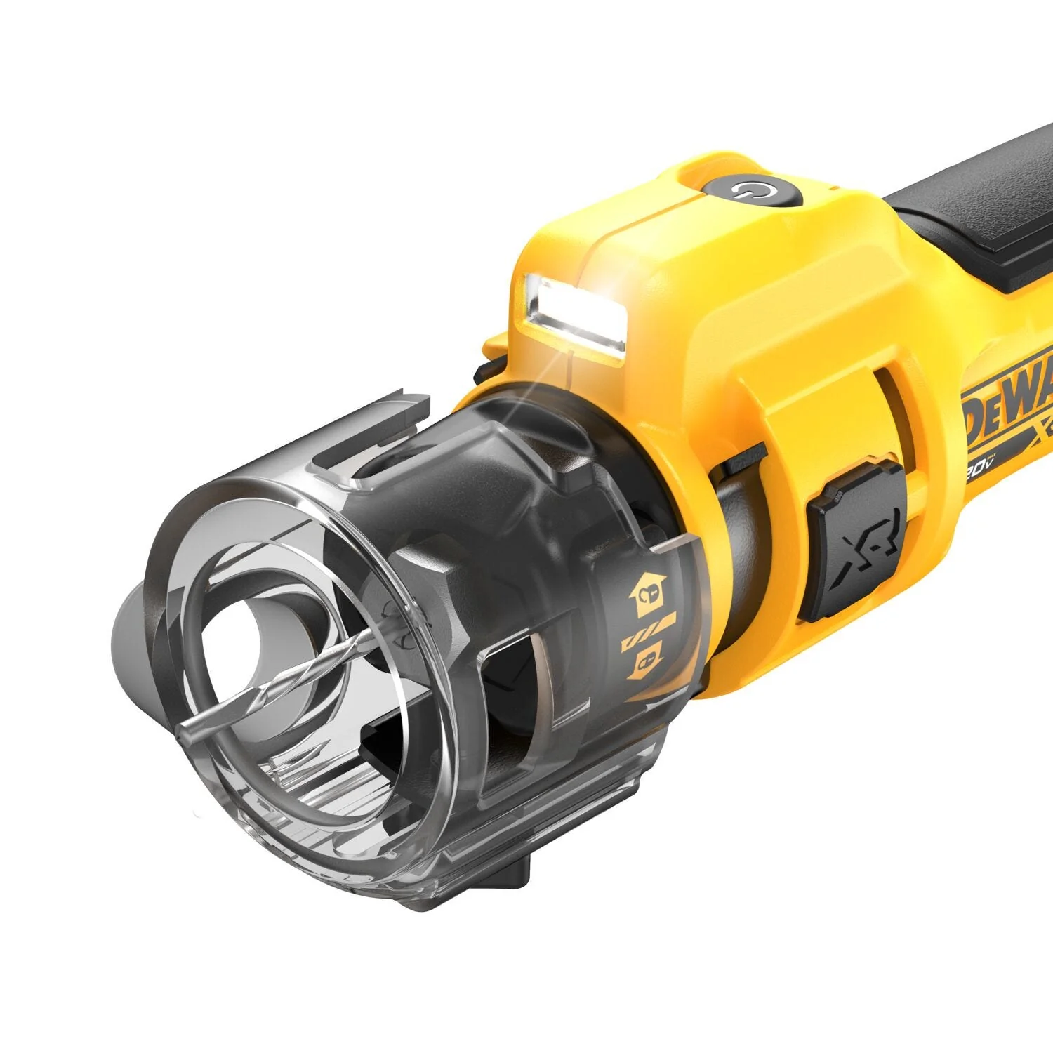 DeWalt DCE555D2 20V MAX XR Brushless Drywall Cut-Out Tool 2.0Ah Kit - Image 16