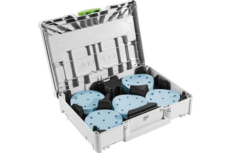 Festool Cordless 18V ETSC 2 125mm (5-in.) Sander Kit w/ 100-Piece GRANAT Abrasive Systainer Set - Image 3