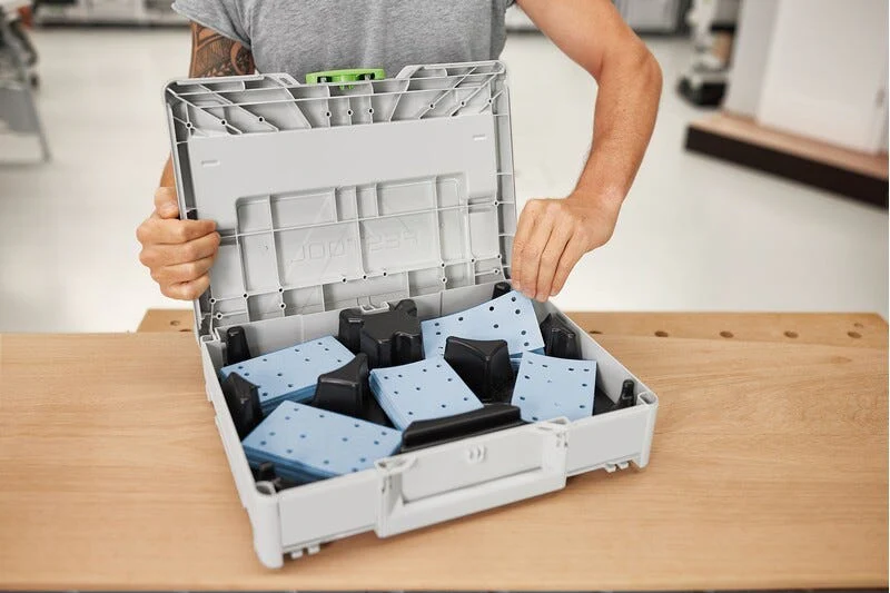 Festool RTSC 400 18V Brushless Hybrid Sander Set w/ Granat Abrasive Value Set Systainer - Image 13