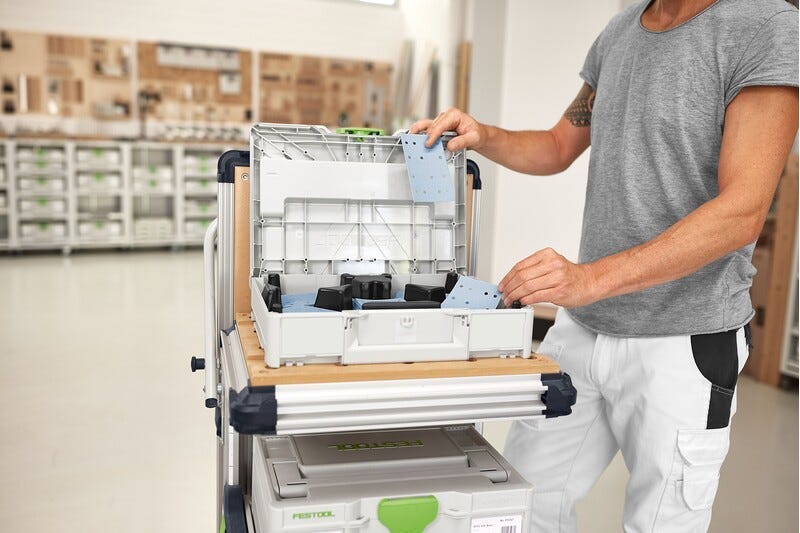 Festool RTSC 400 18V Brushless Hybrid Sander Set w/ Granat Abrasive Value Set Systainer - Image 14