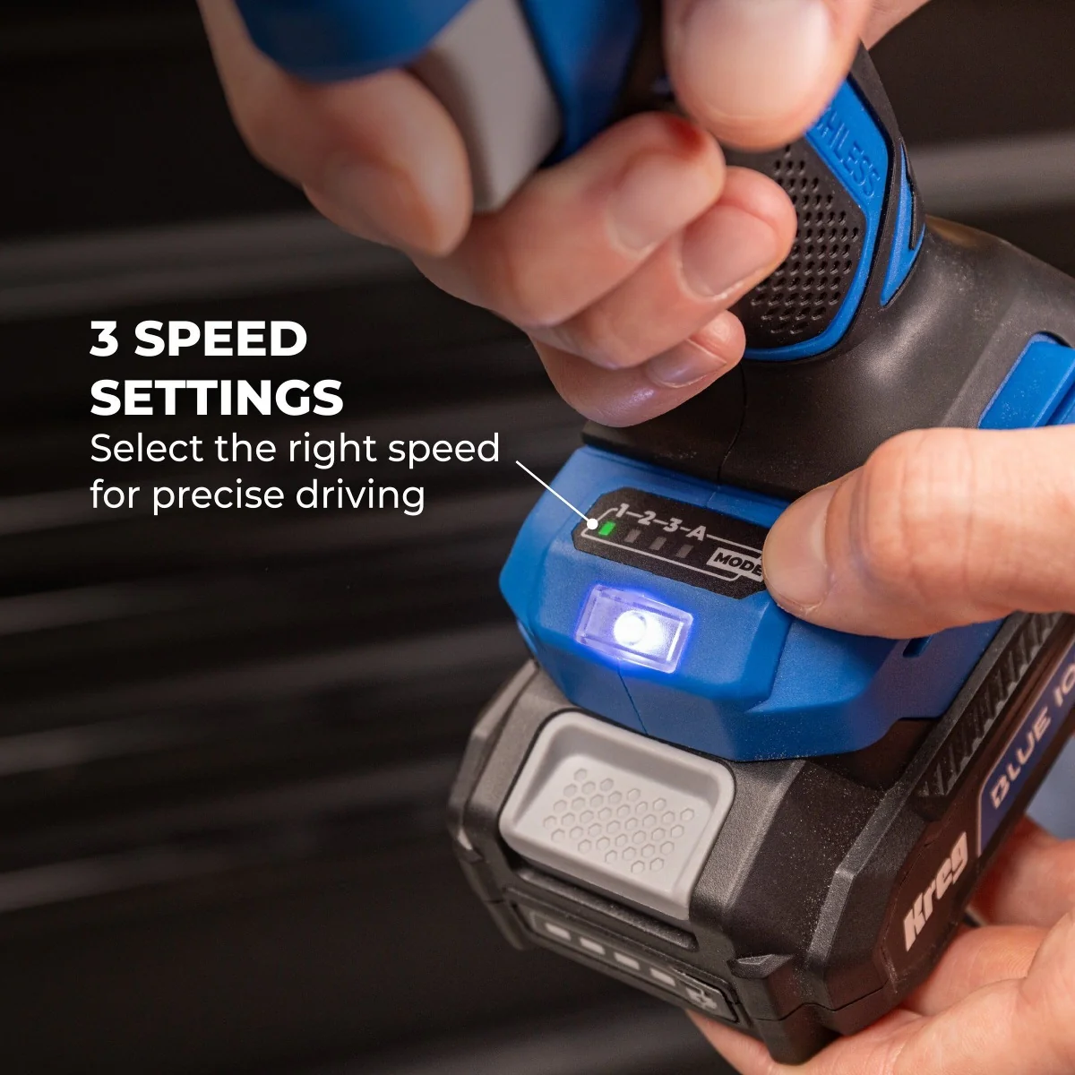 Kreg KPTDR050A 20V Ionic Drive Compact Drill & Driver Combo Kit - Image 6