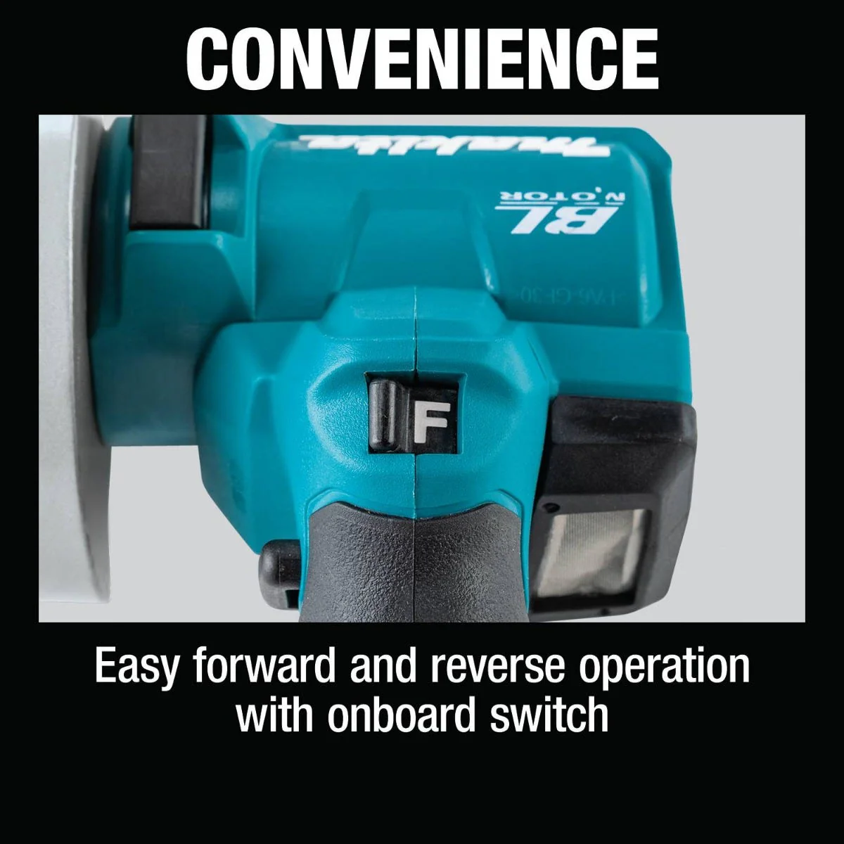 Makita XCM01Z 18V LXT Lithium-Ion Brushless Cordless 3" Cut-Off Tool, Tool Only - Image 12
