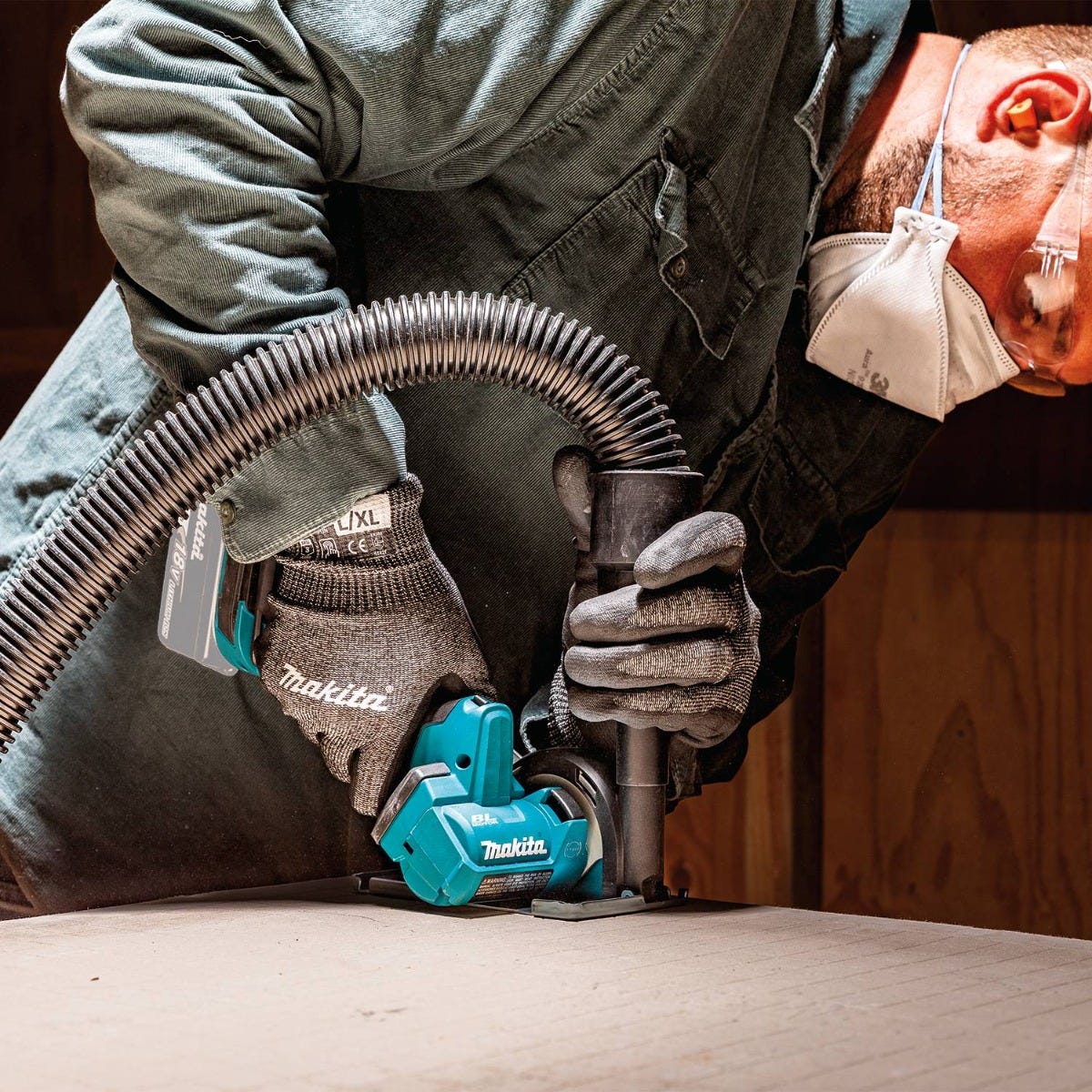 Makita XCM01Z 18V LXT Lithium-Ion Brushless Cordless 3" Cut-Off Tool, Tool Only - Image 17