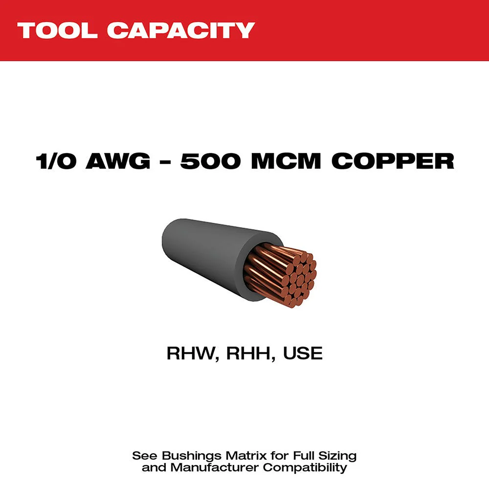 Milwaukee 2435X-21 M12 Cable Stripper 2.0Ah Kit for Copper RHW / RHH / USE - Image 4