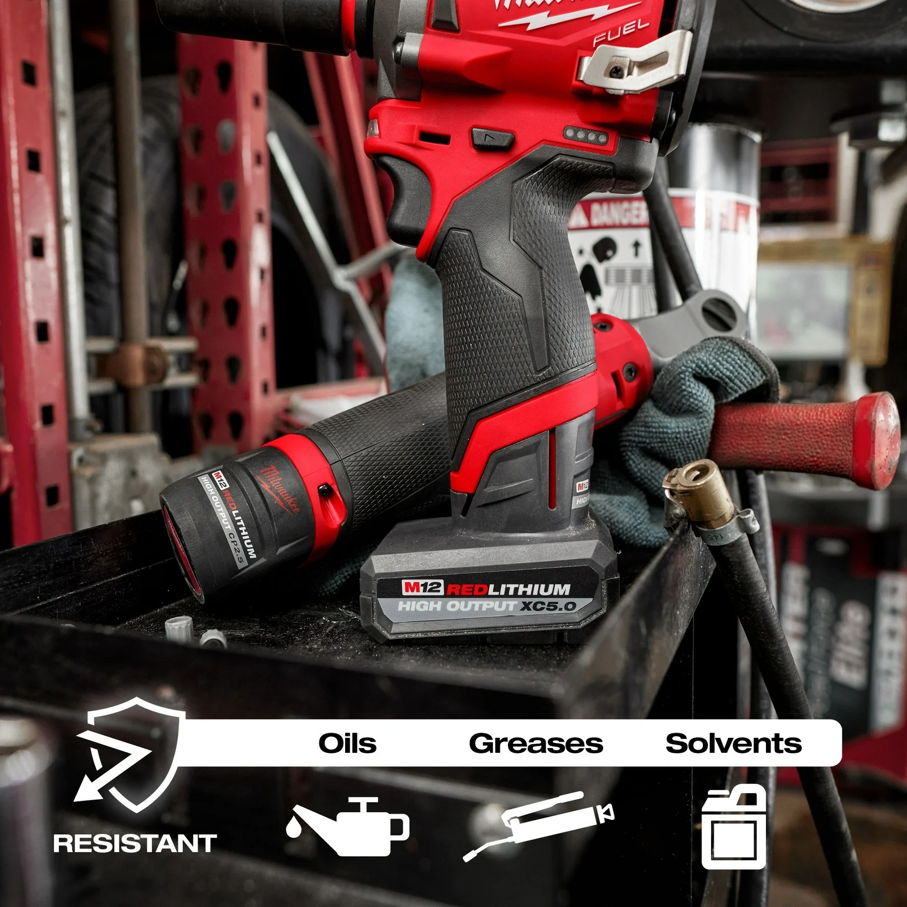 Milwaukee 48-11-2450 M12 REDLITHIUM HIGH OUTPUT XC 5.0Ah Battery Pack (PROMO) - Image 9