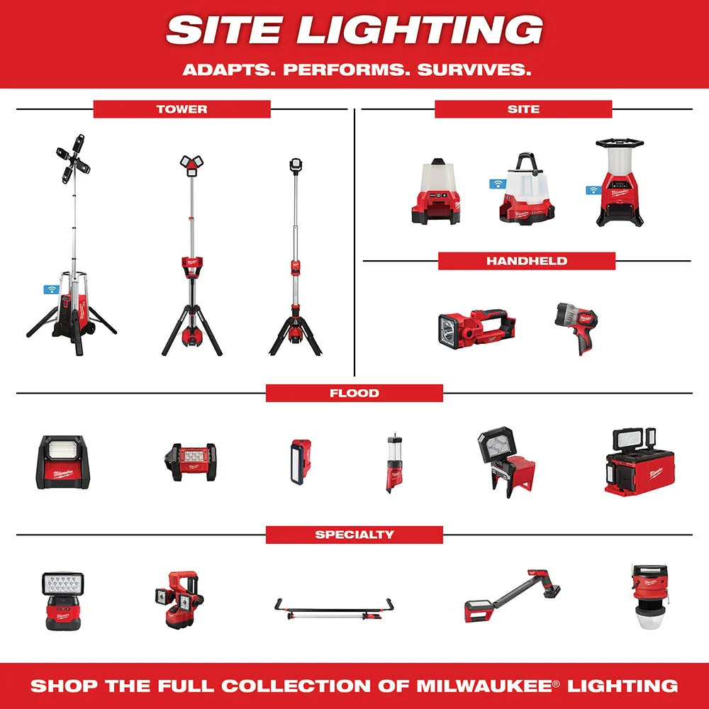 Milwaukee MXF041-1XC MX FUEL MX FUEL Cordless 27,000-Lumen ROCKET Tower Light  / Charger - Image 12