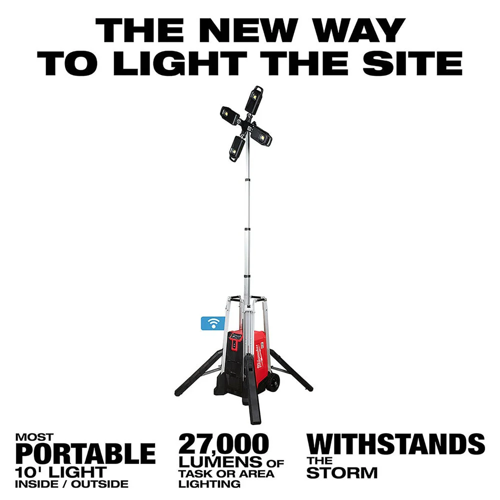 Milwaukee MXF041-1XC MX FUEL MX FUEL Cordless 27,000-Lumen ROCKET Tower Light  / Charger - Image 3