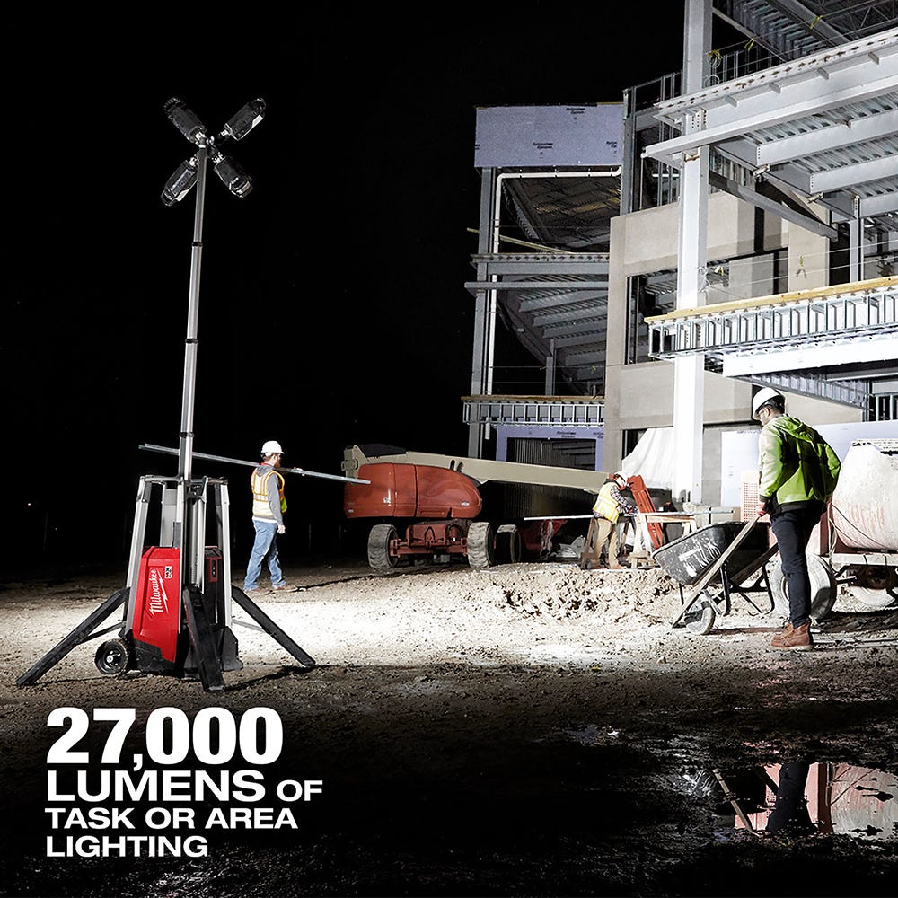 Milwaukee MXF041-1XC MX FUEL MX FUEL Cordless 27,000-Lumen ROCKET Tower Light  / Charger - Image 7