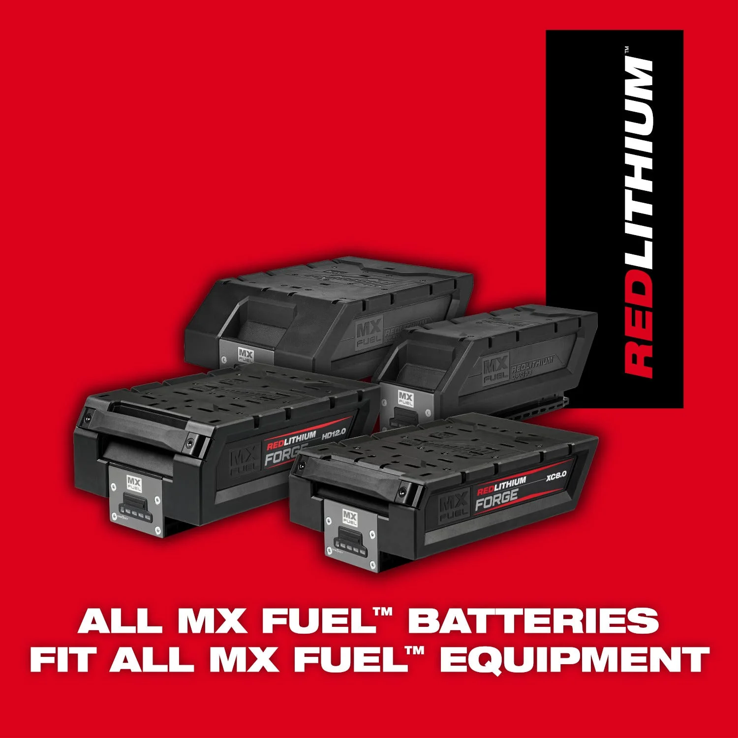 Milwaukee MXFXC608 MX FUEL REDLITHIUM FORGE XC8.0 BATTERY PACK - Image 9