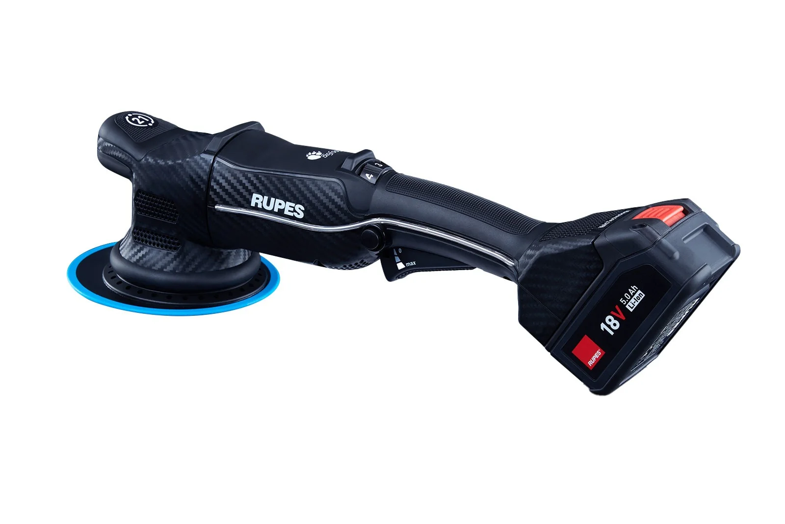 Rupes HLR21/CB2/BAS Ibrid HLR21 18v Cordless Polisher Basic 5.0Ah Kit - Image 5