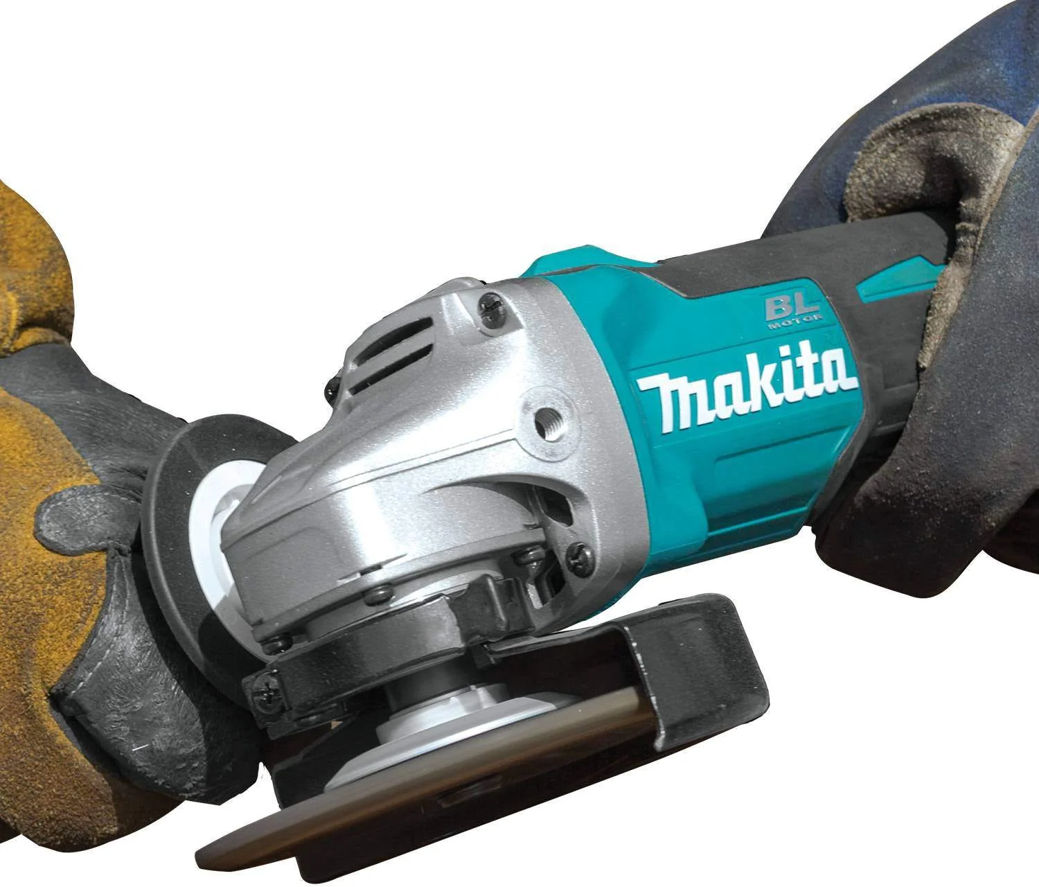 Makita XAG04Z-XRW01Z 18V LXT Cordless 4-1/2â€ / 5" Cut-Off/Angle Grinder and 3/8" / 1/4" Sq. Drive Ratchet, Bare Tool Combo - Image 8
